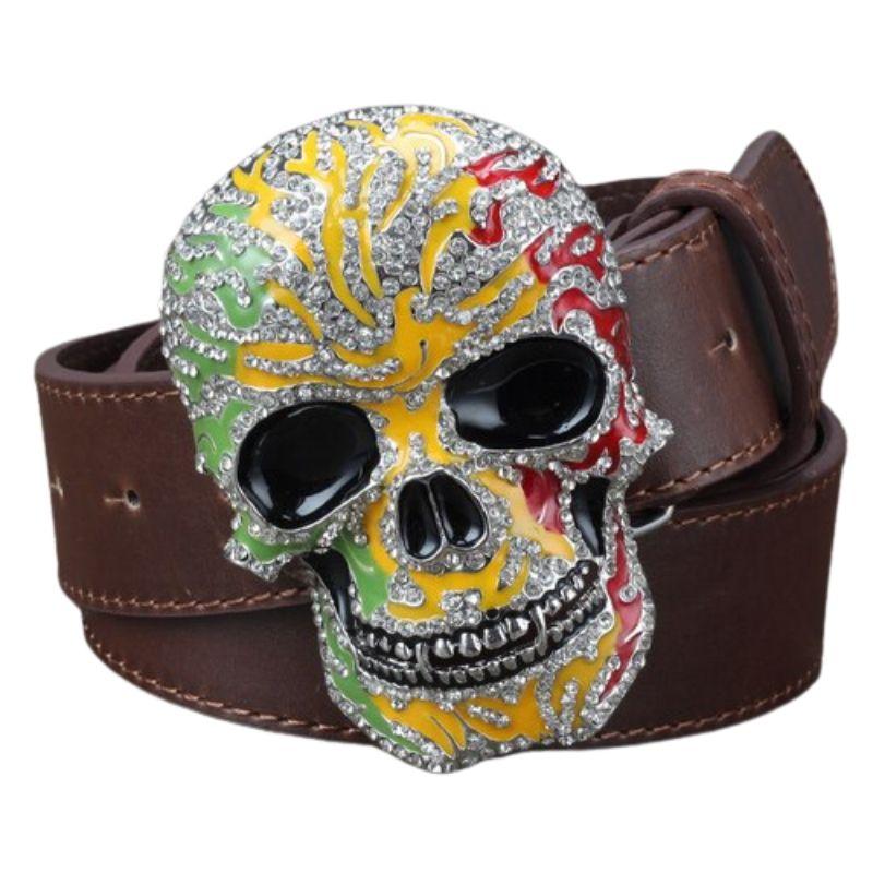 Ceinture Crâne Mexicain