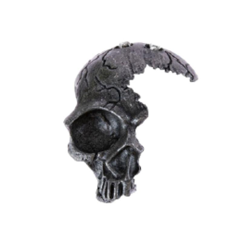 Boucles d'Oreilles Tête de Mort Gothique