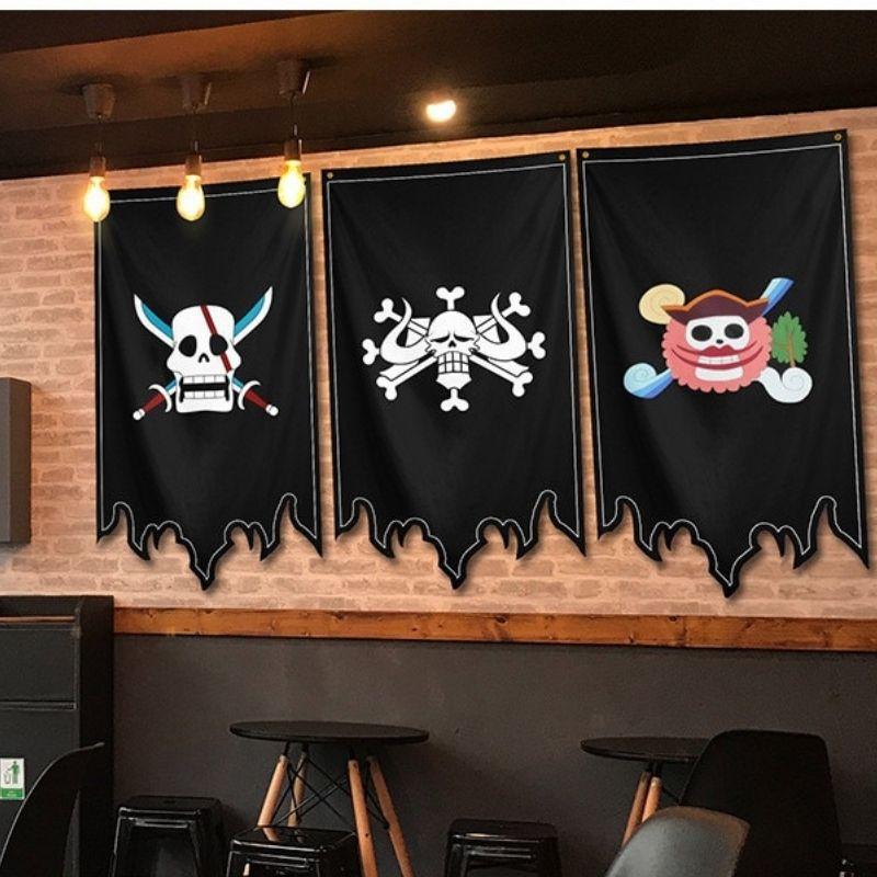 Drapeau Pirate Flotant