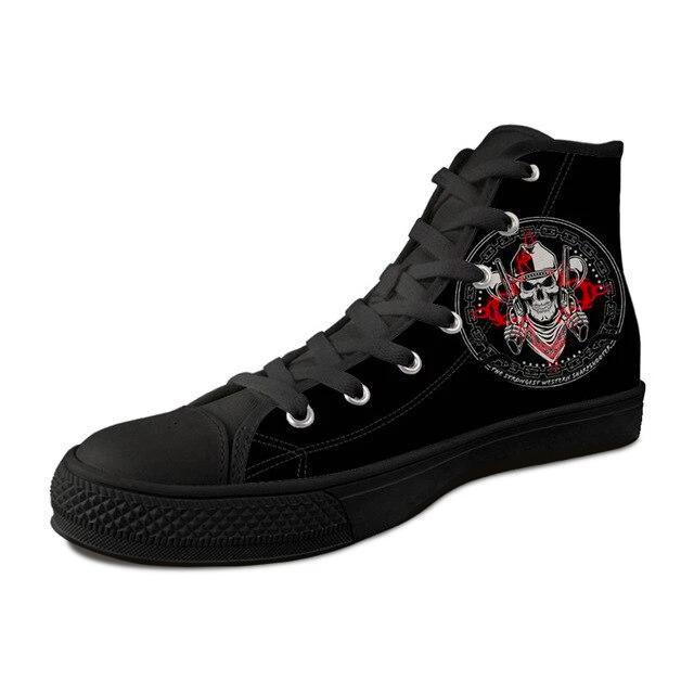 Chaussure Skull Cowboy