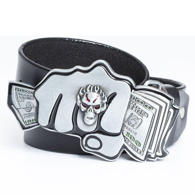 Ceinture Skull Dollar