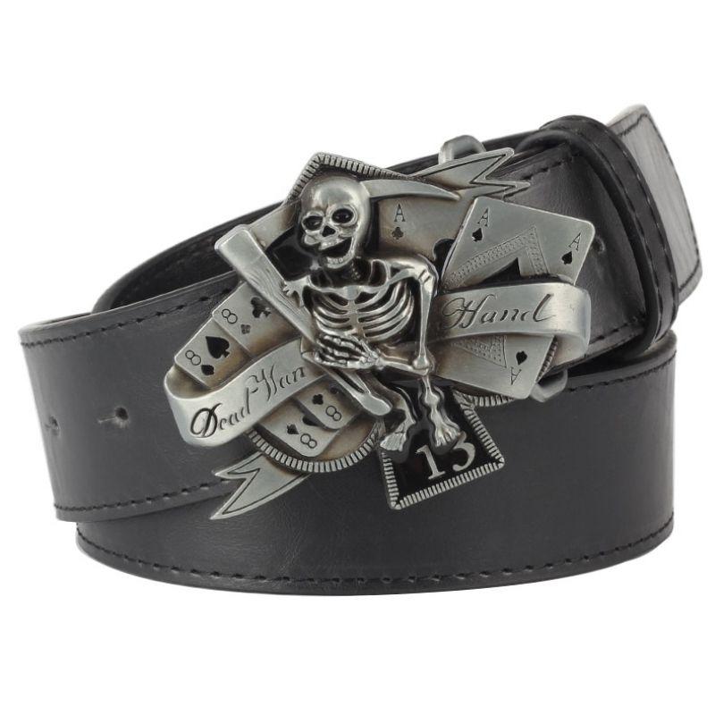 Ceinture Skull Poker