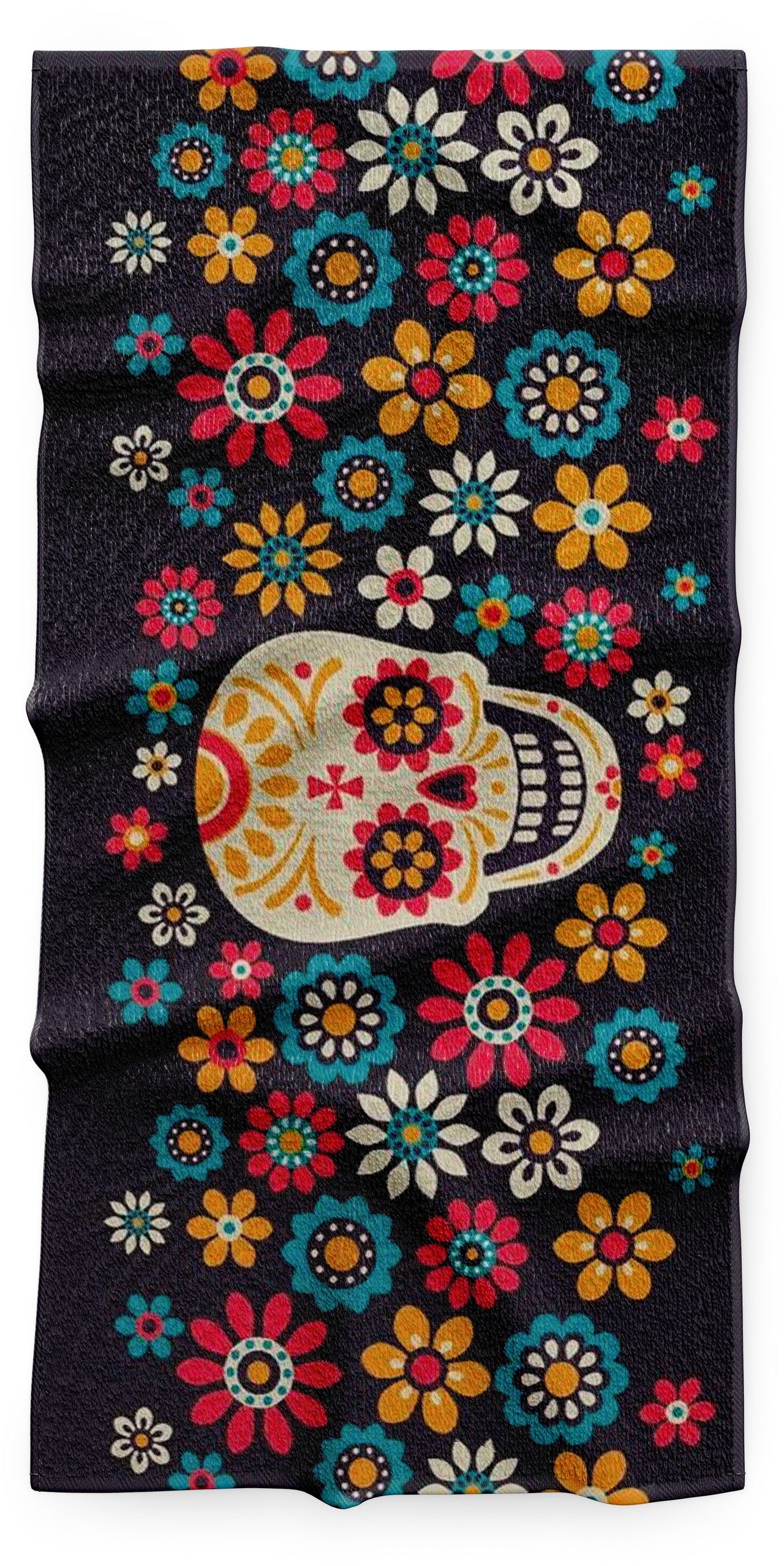 Serviette de Plage <br/> Skull Mexicain