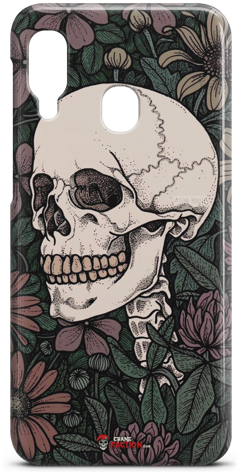 Coque Tête de Mort Rétro (Samsung)