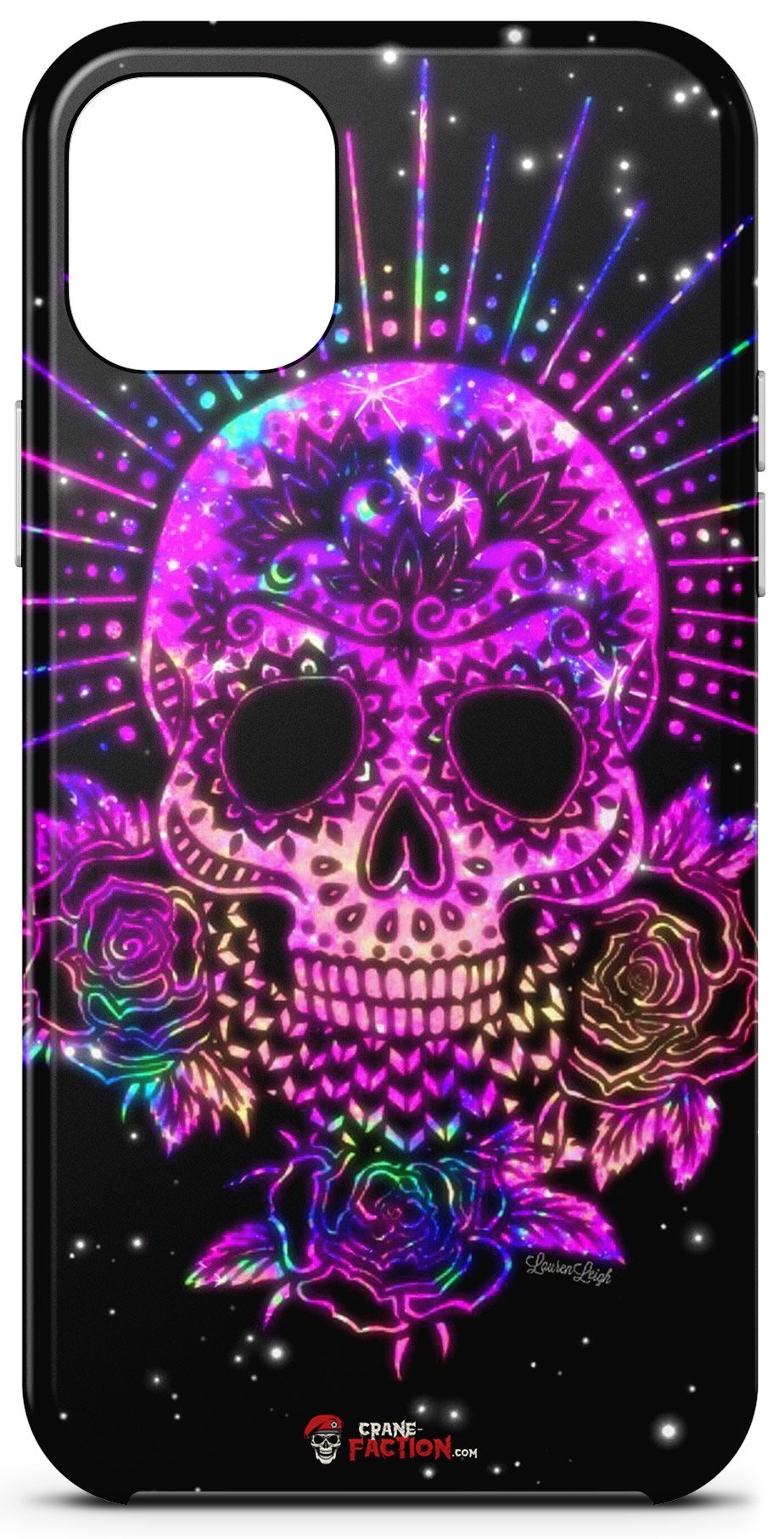 Coque Tête de Mort Futuriste (iPhone)