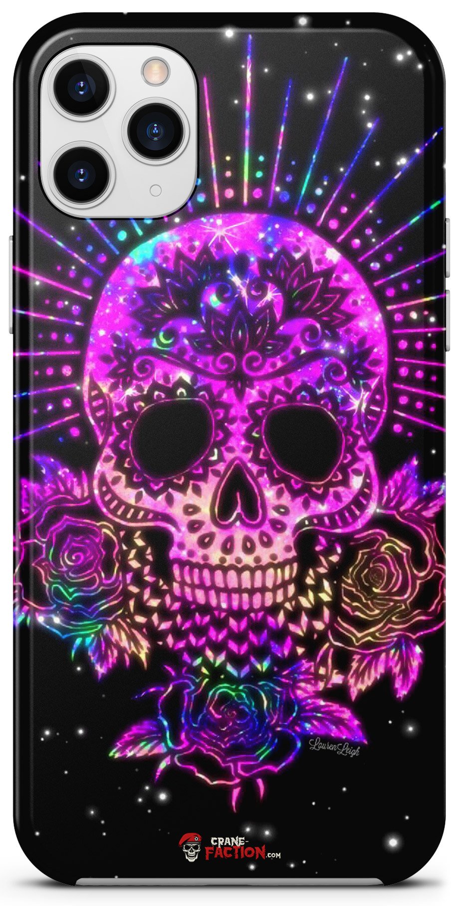 Coque Tête de Mort Futuriste (iPhone)