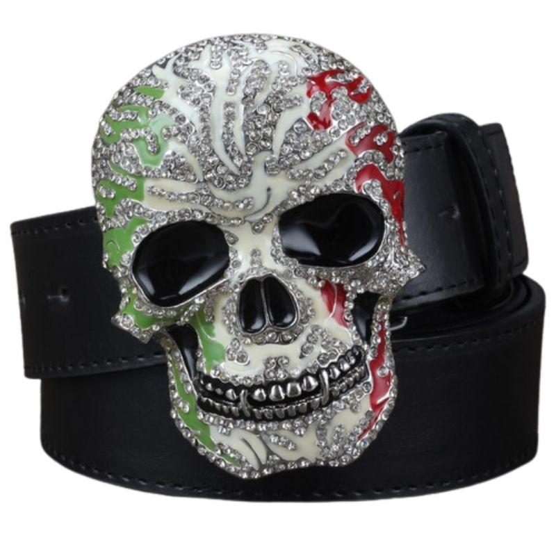 Ceinture Crâne Mexicain
