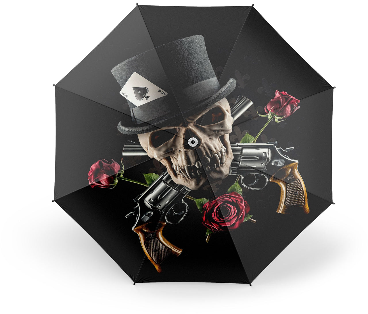 Parapluie Tête de Mort <br/> As De Pique