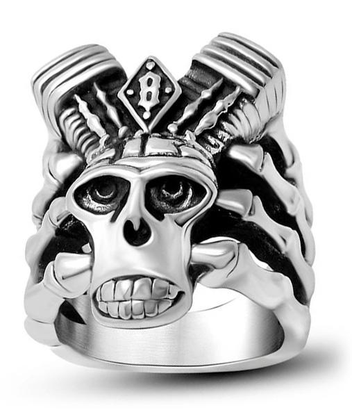 Bague Motard Spirit (Acier)