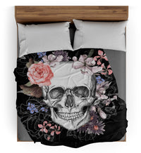 Thumbnail for Plaid Tête de Mort Fleurie