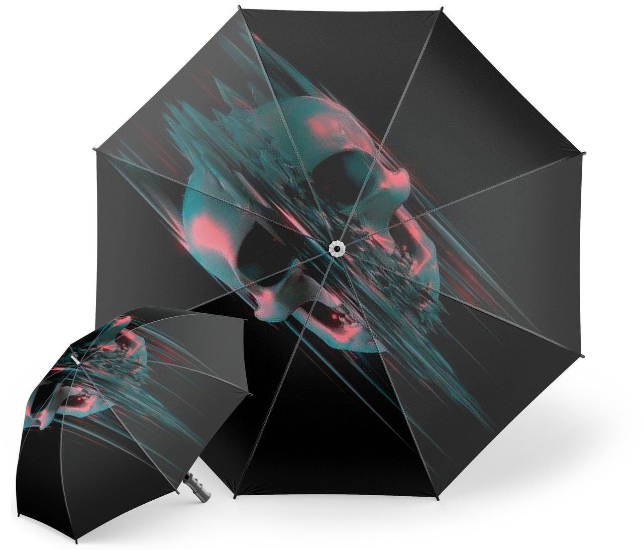 Parapluie Tête de Mort <br/> 3DParapluie Gothique Art