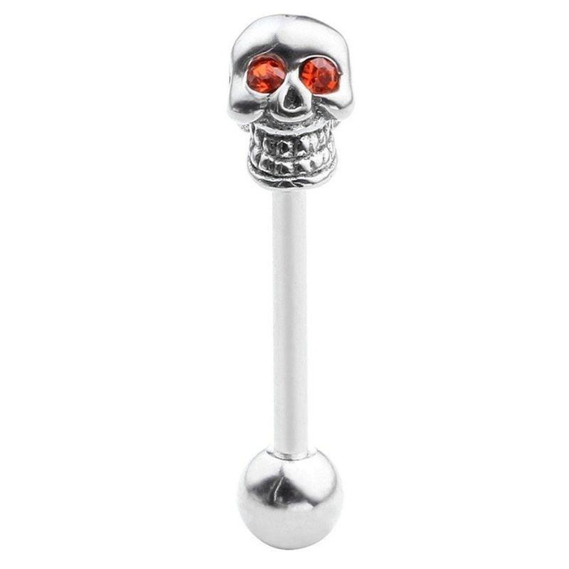 Piercing Langue Tête de Mort