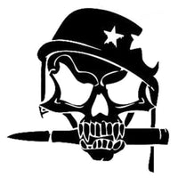 Thumbnail for Sticker Skull Militaire