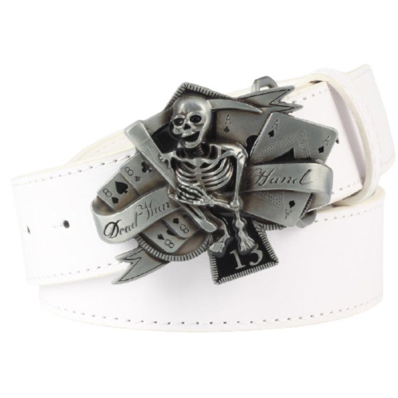 Ceinture Skull Poker