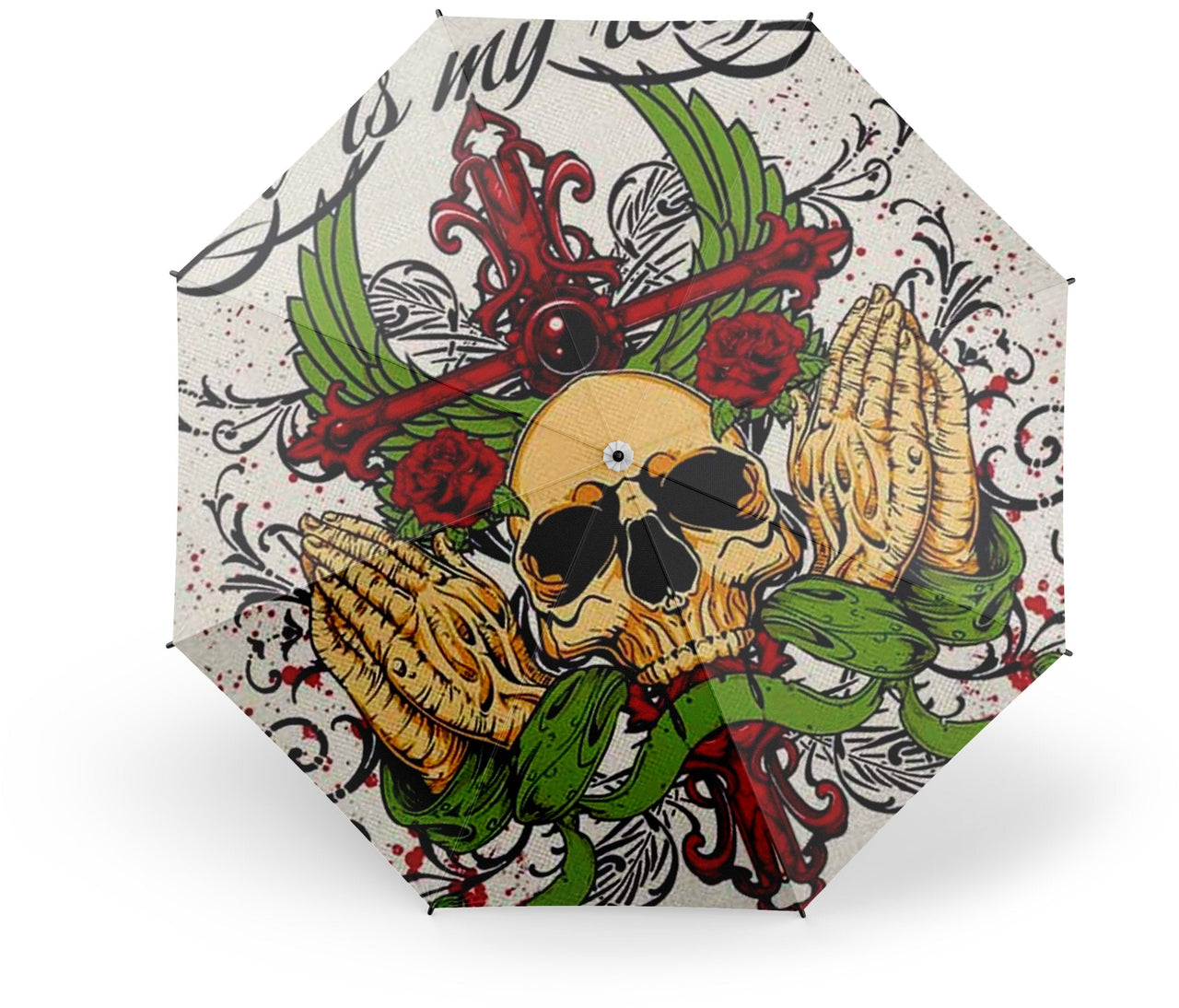 Parapluie Crâne Sombre