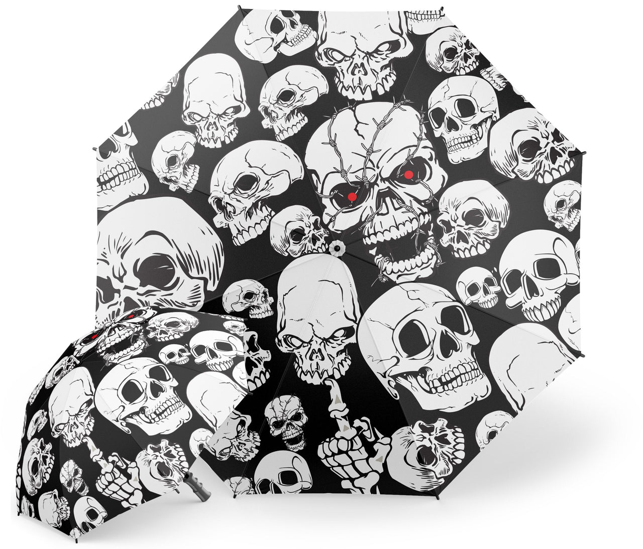 Parapluie Crâne Squelette