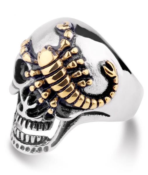 Bague Scorpion (Acier)