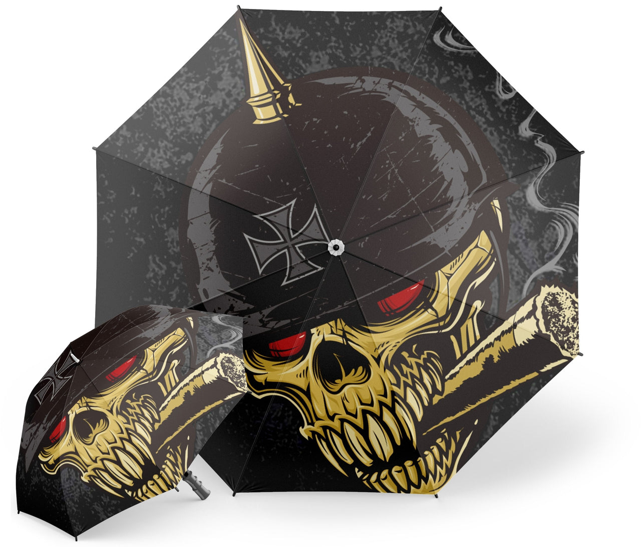 Parapluie Tête de Mort <br/> Casque