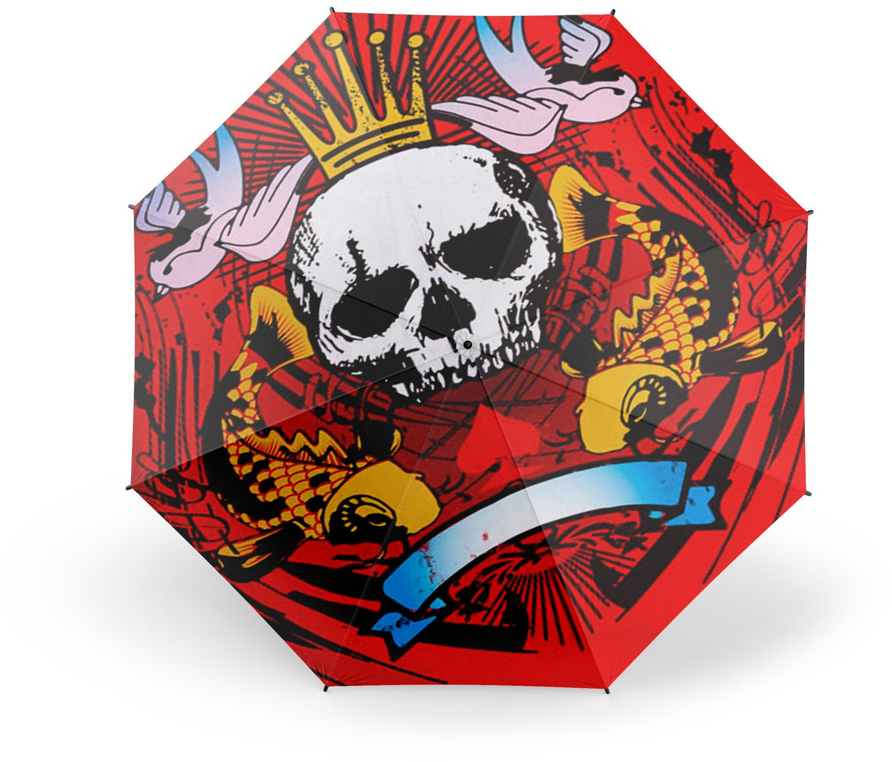 Parapluie Tête de Mort <br/> Couronne