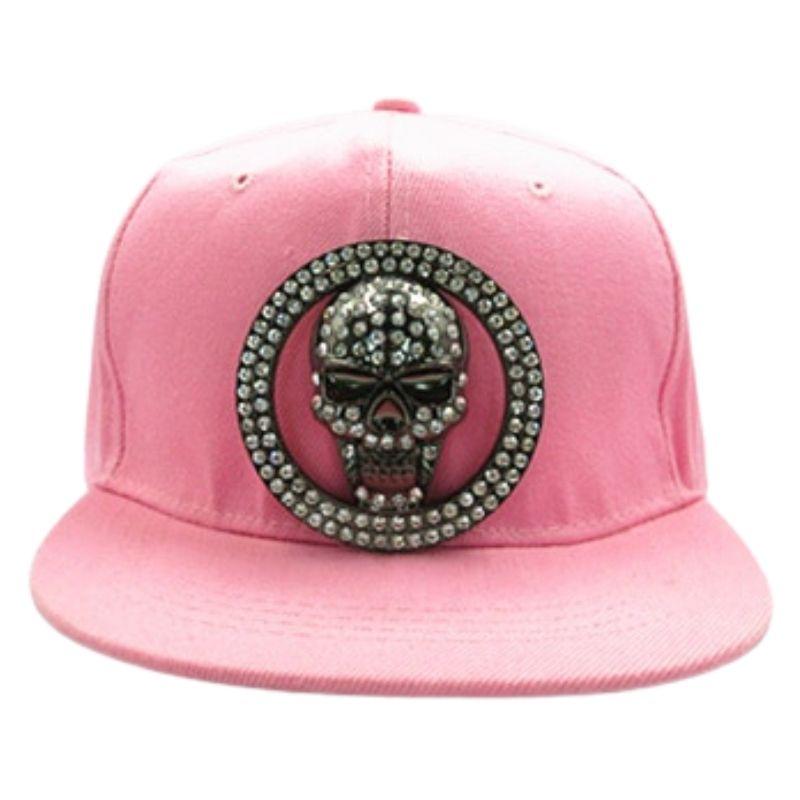 Casquette Skull Strass