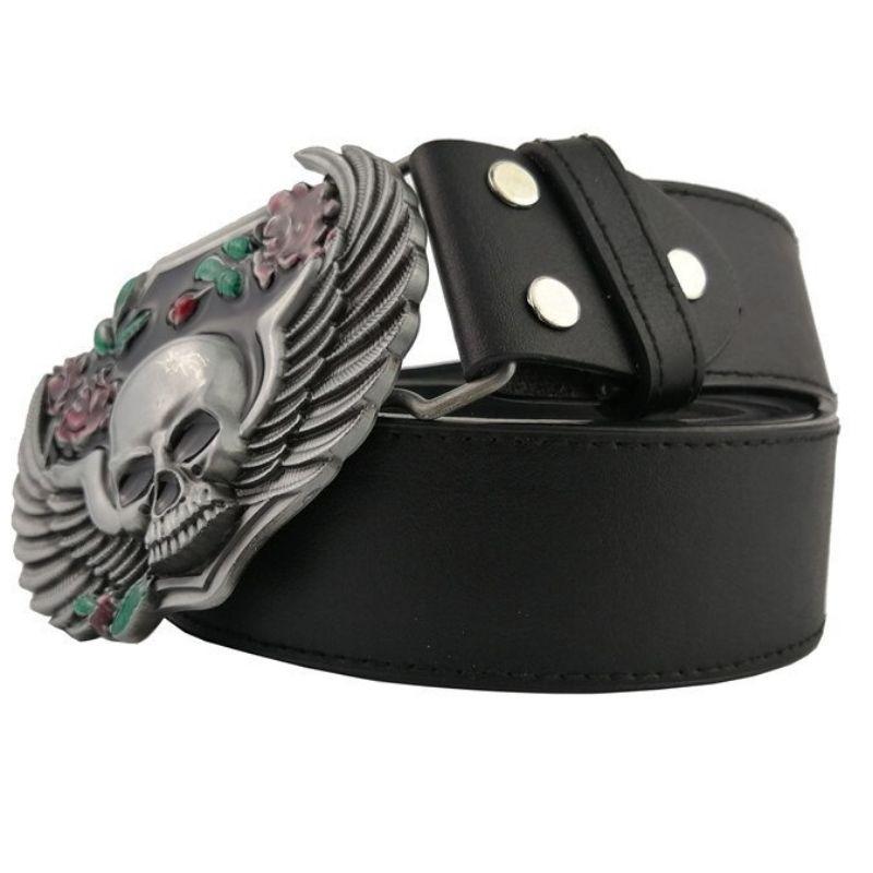 Ceinture Tête de Mort <br/> Ailée