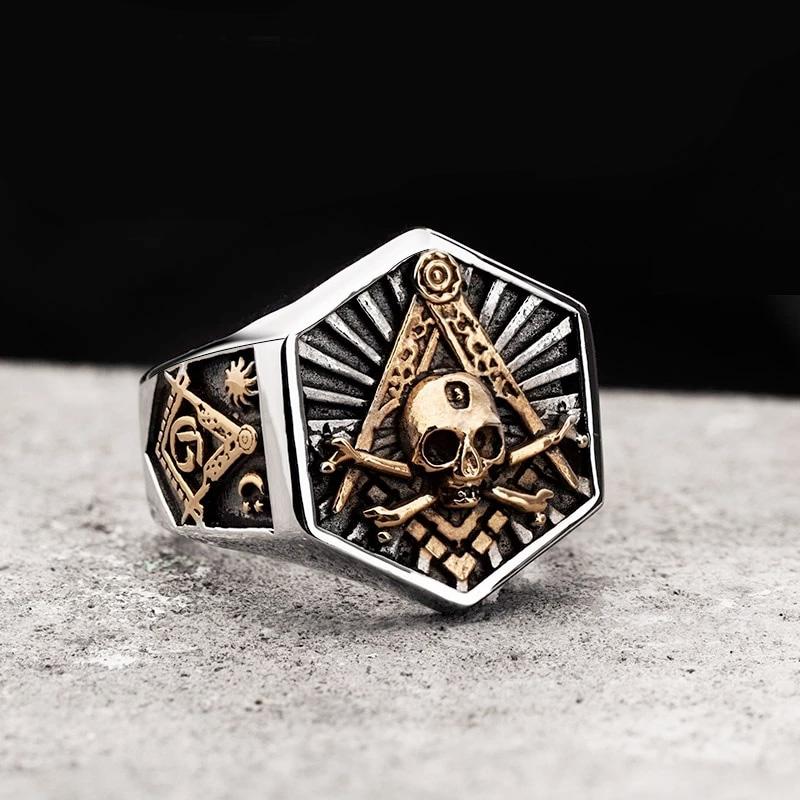 Bague Illuminati (Acier)