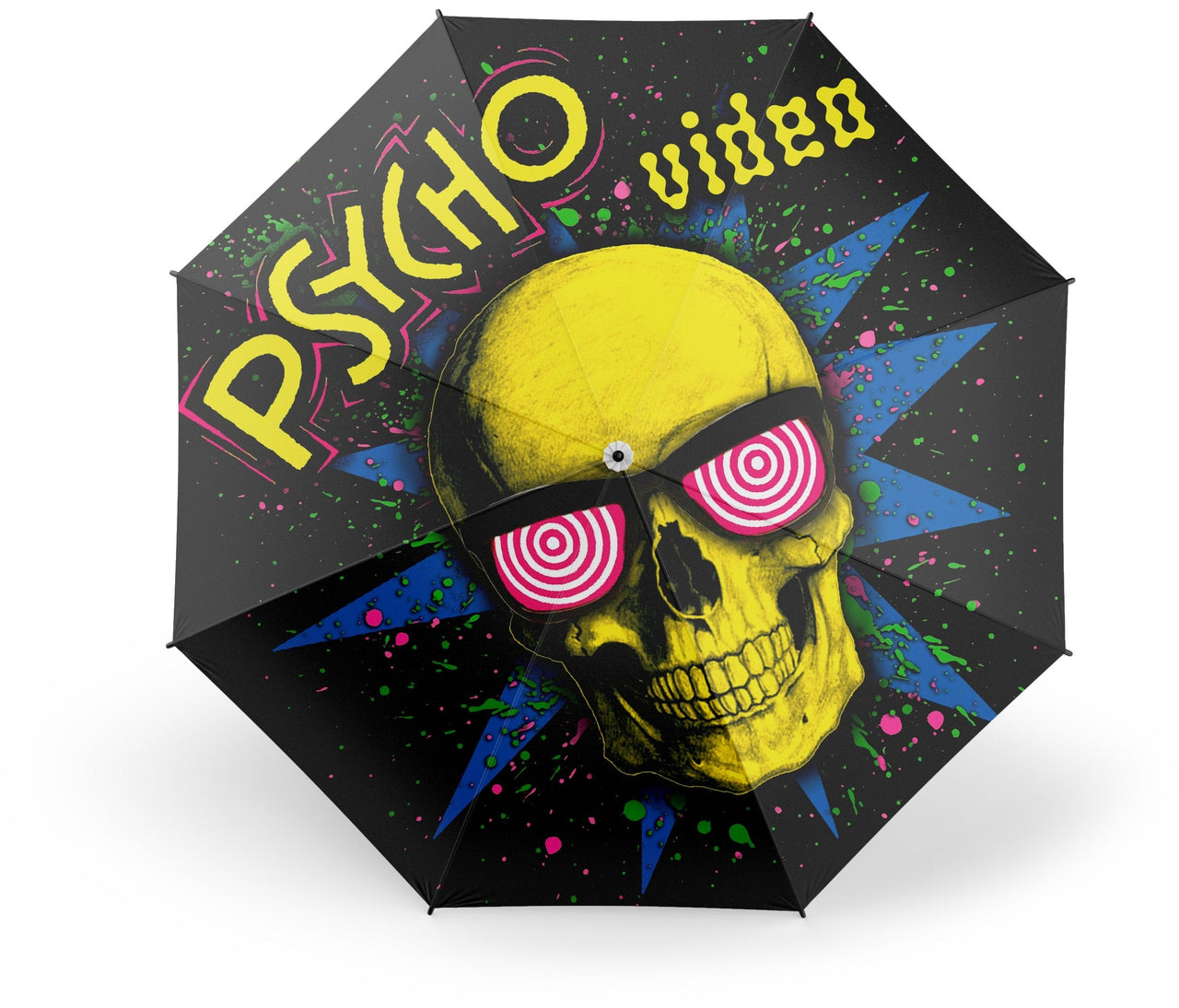 Parapluie Tête de Mort <br/> Psychédélique
