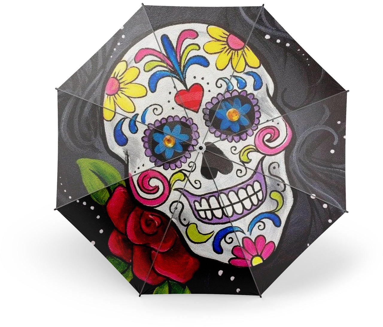 Parapluie Tête de Mort <br/> Mexicaine