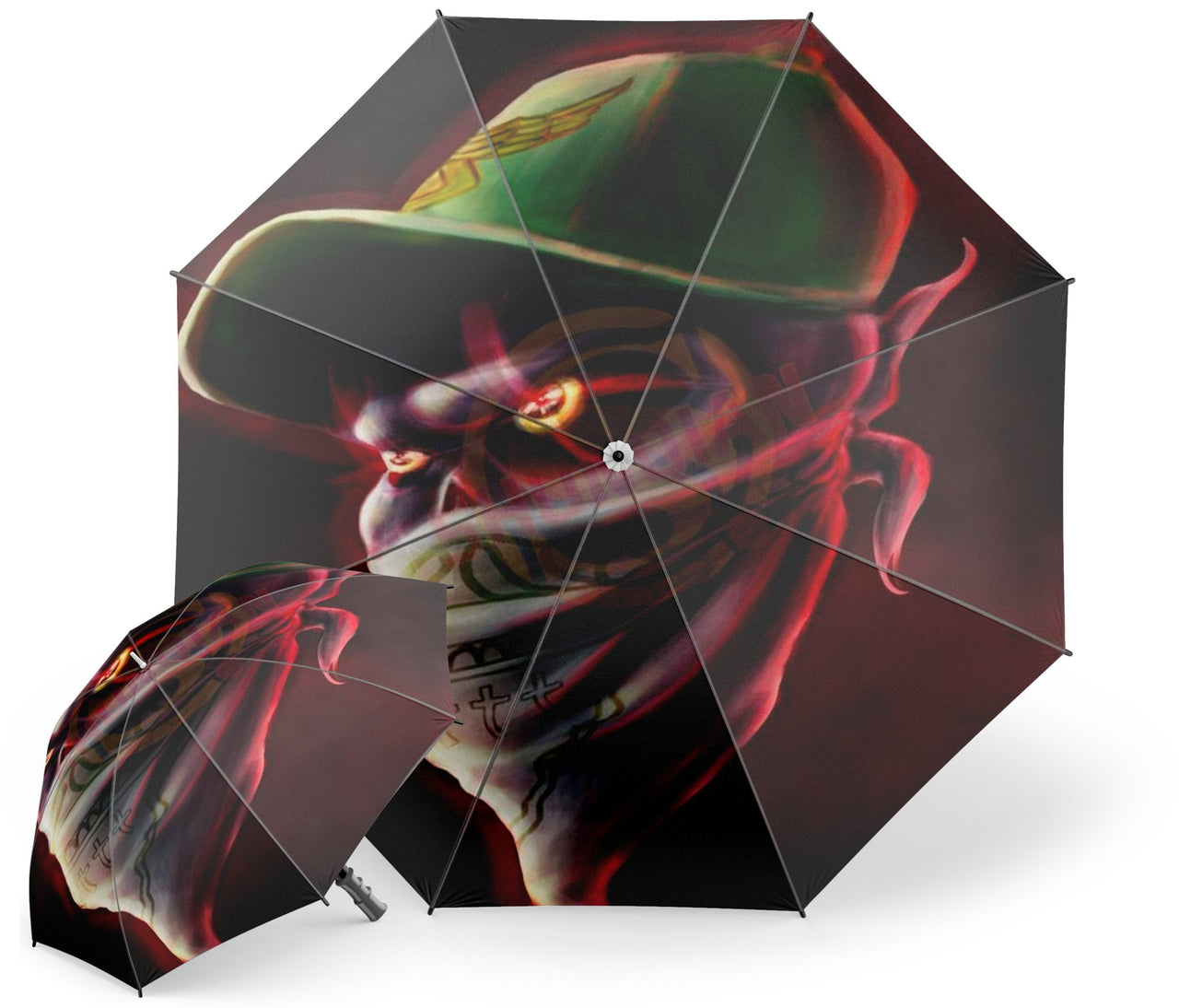 Parapluie Tête de Mort <br/> Casquette
