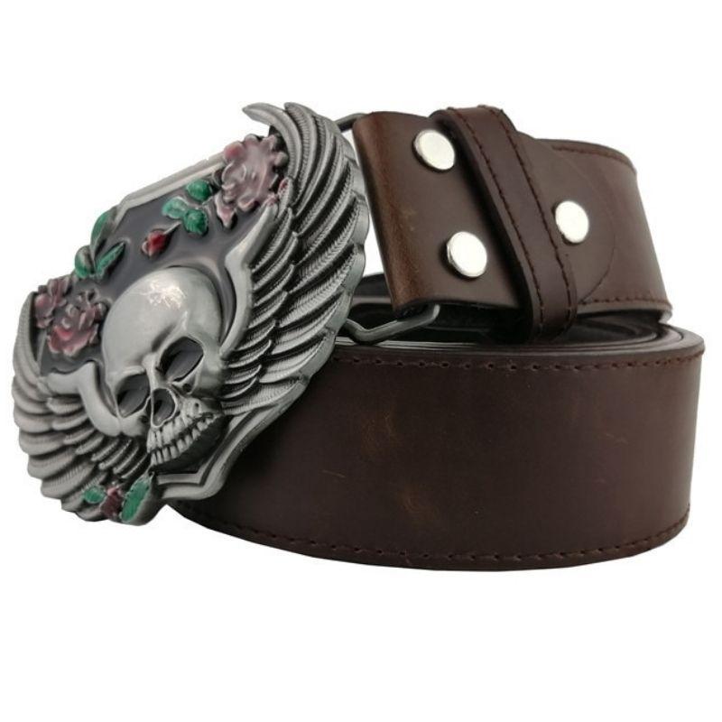 Ceinture Tête de Mort <br/> Ailée