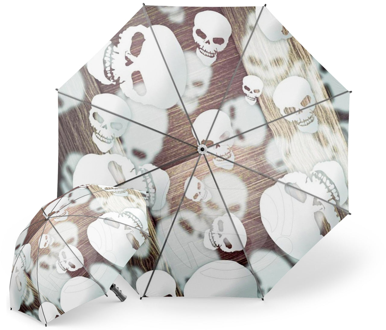 Parapluie Tête de Mort <br/> Ombre