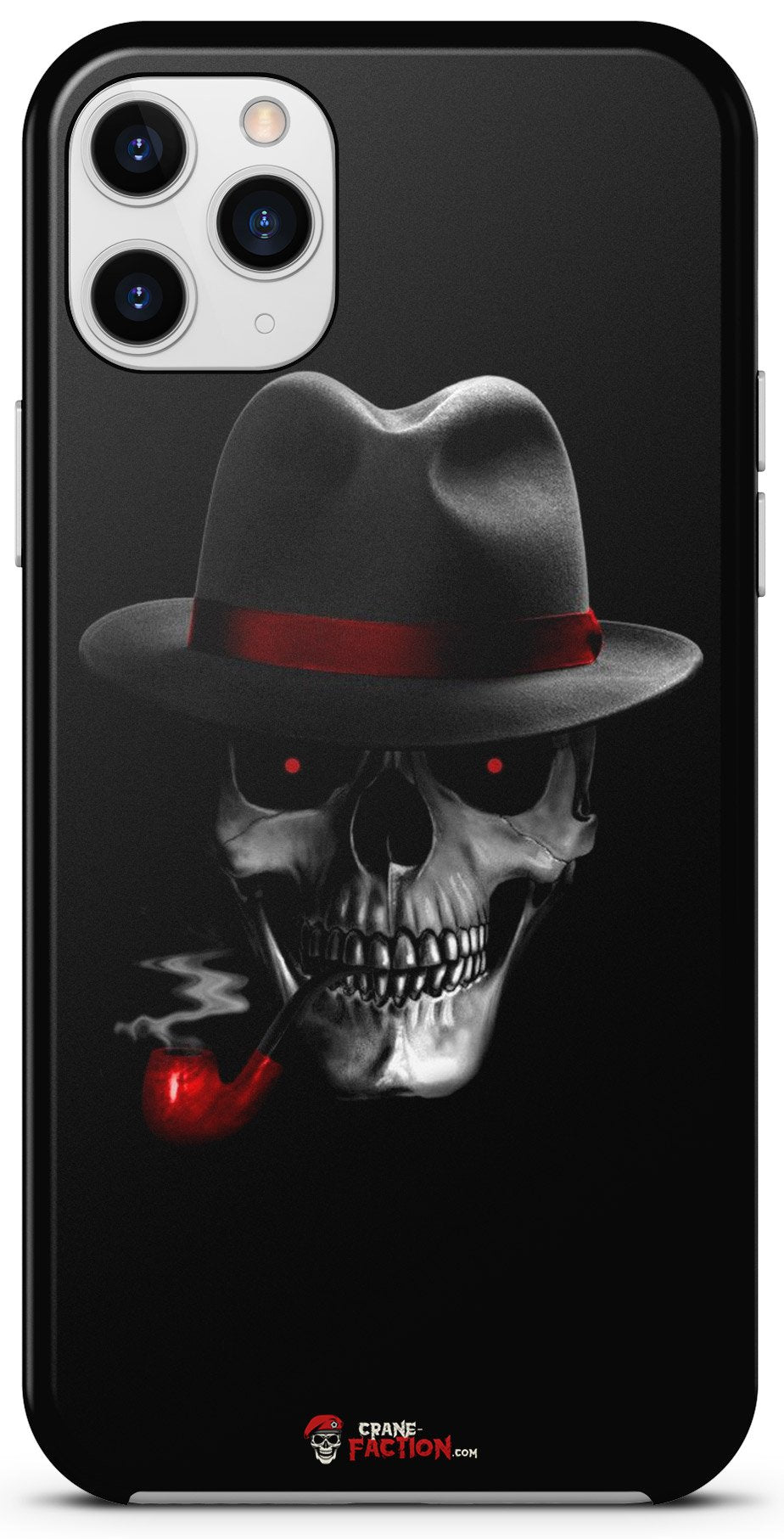 Coque Tête de Mort Avec Chapeau (iPhone)