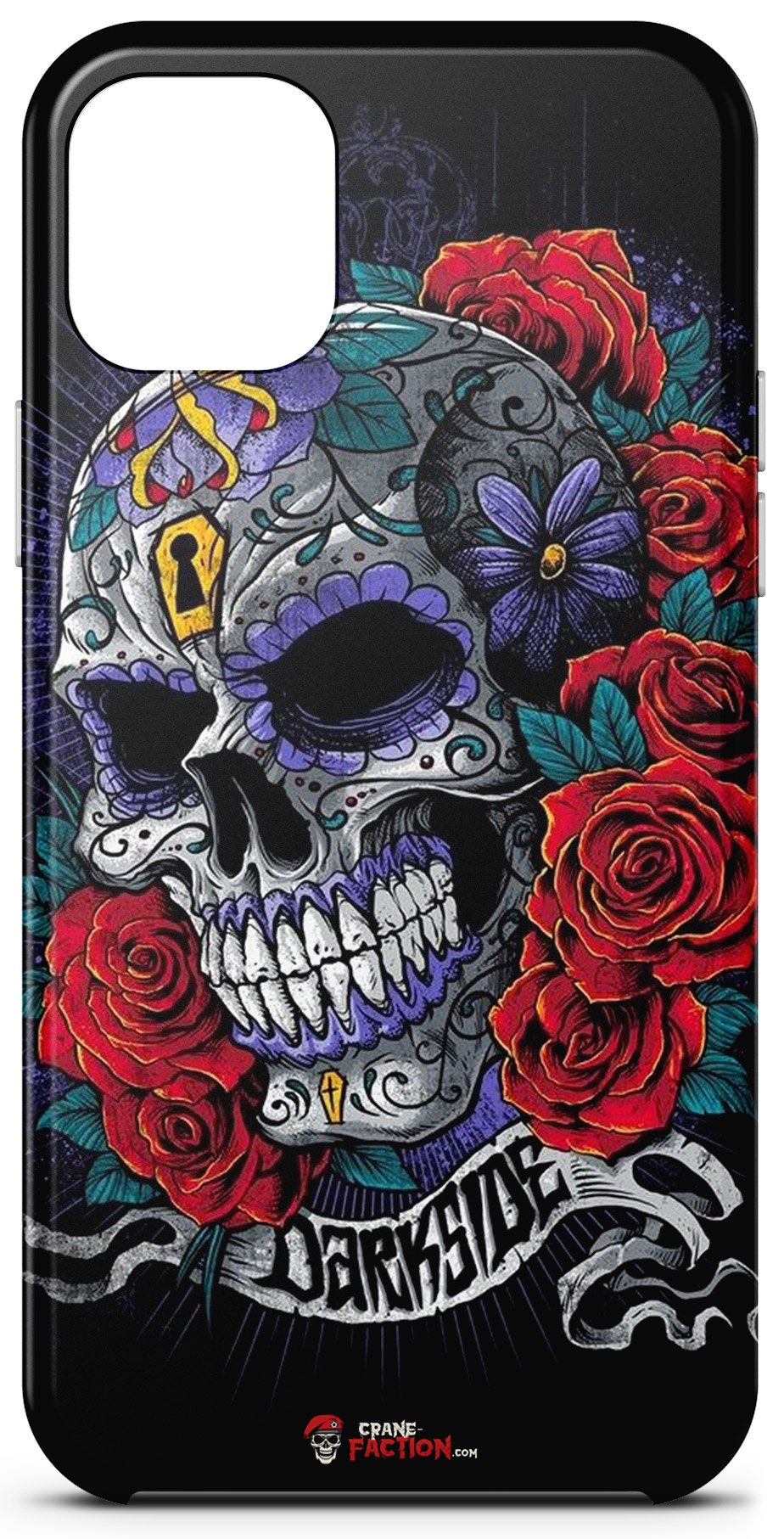 Coque Tête de Mort Psychédélique (iPhone)