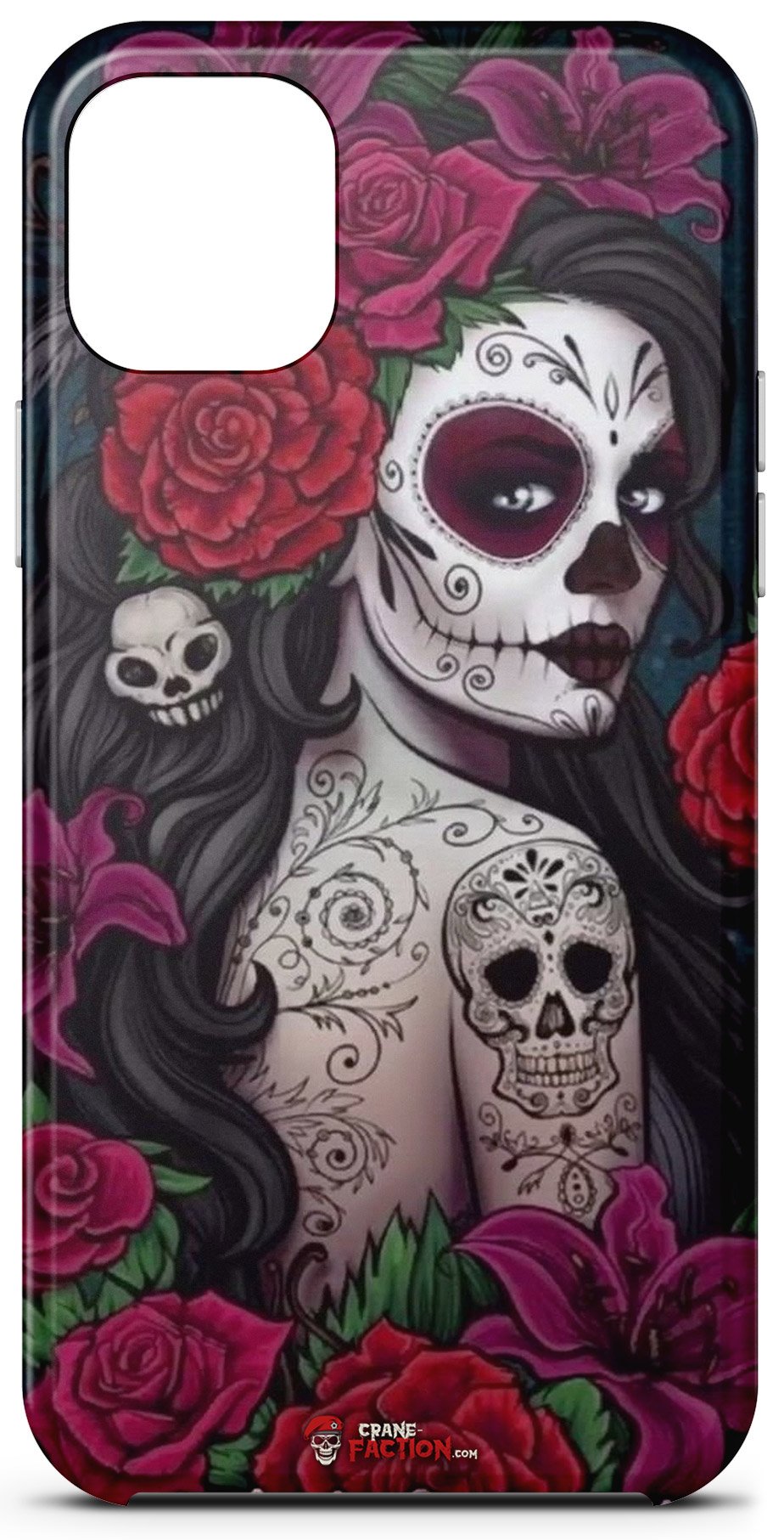 Coque Tête de Mort Mexicaine Réaliste (iPhone)