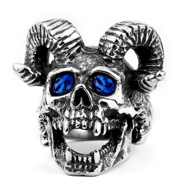 Bague Baphomet (Acier)