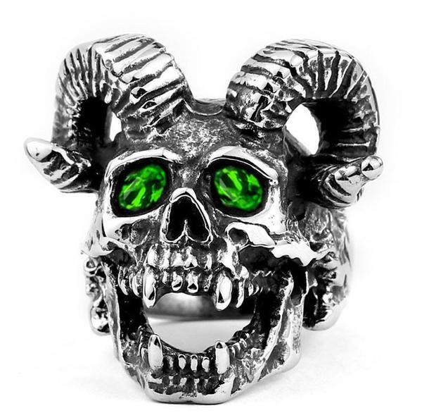 Bague Baphomet (Acier)