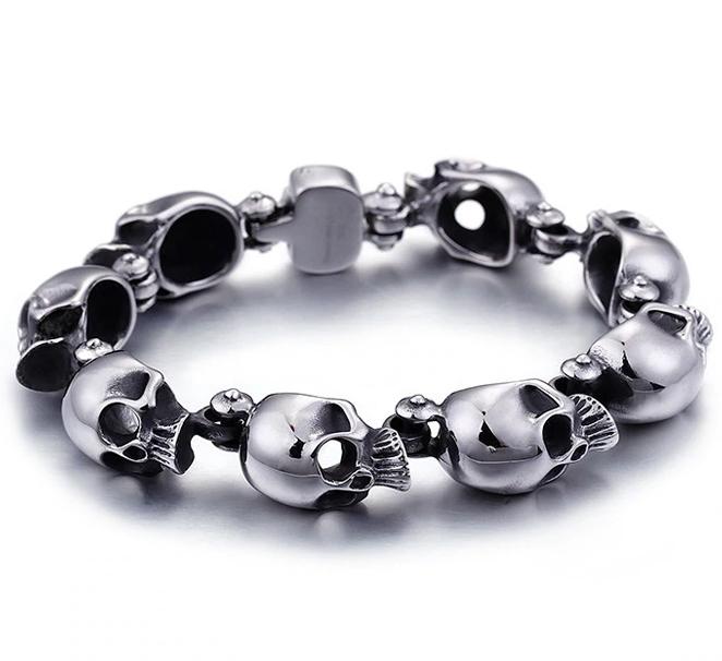 Bracelet Rock Chic Femme (Acier)