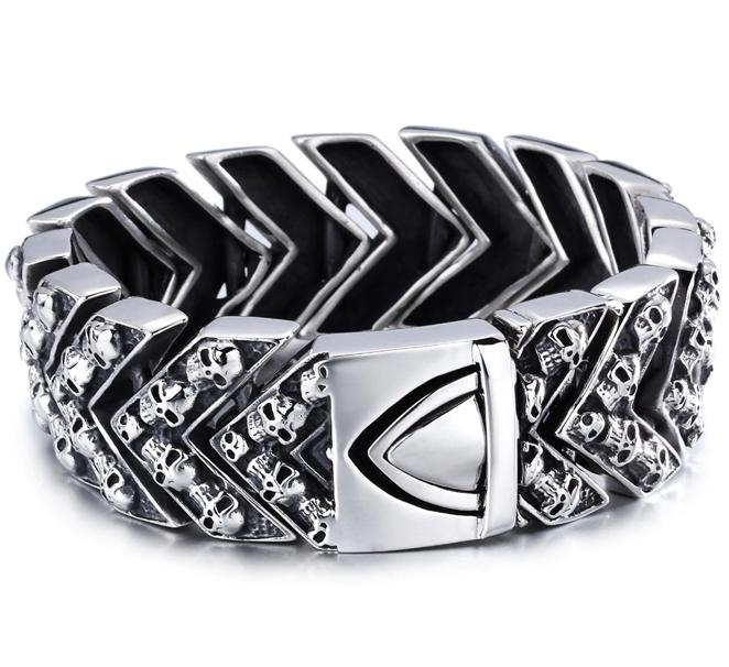 Bracelet Biker Harley (Acier)