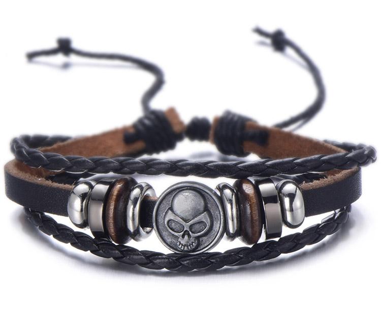 Bracelet Motard (Cuir)