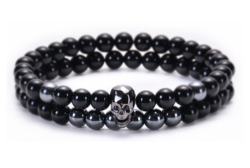 Bracelet Skull (Perles)