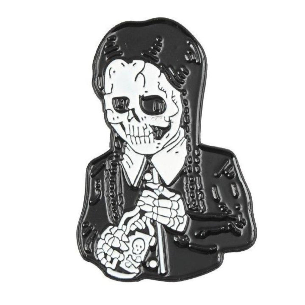 Pin's Tête de Mort <br/> Squelette