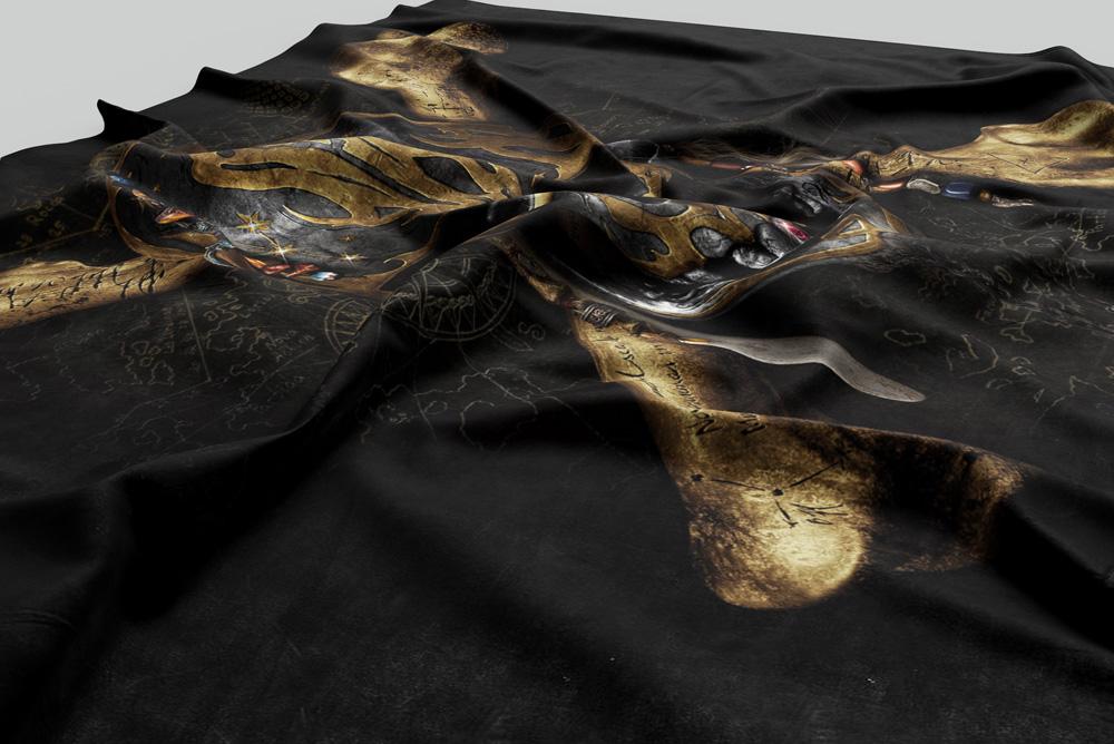 Drapeau Tête de Mort <br/> Qui Fait Peur