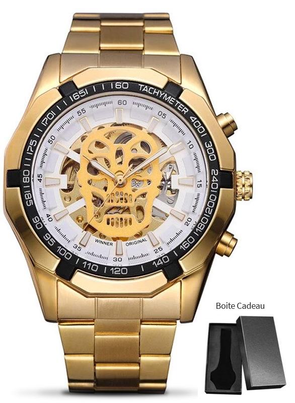 Montre Tête de Mort Luxe