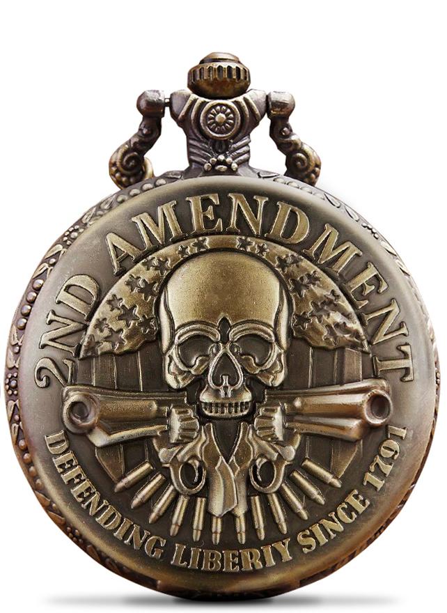 Montre À Gousset <br/> Tête de Mort