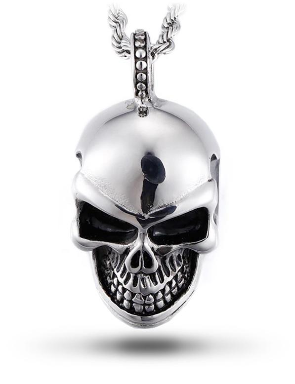 Collier Skull (Acier)