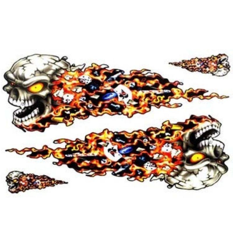 Sticker Flamme pour Voiture