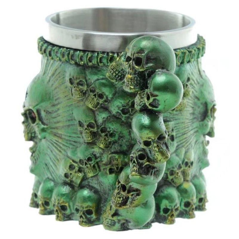 Mug Crâne Vert