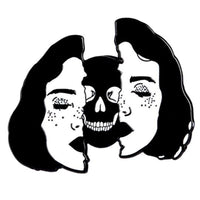 Thumbnail for Pin's Tête de Mort <br> Gothique