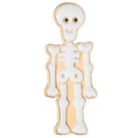 Thumbnail for Pin's Squelette Blanc