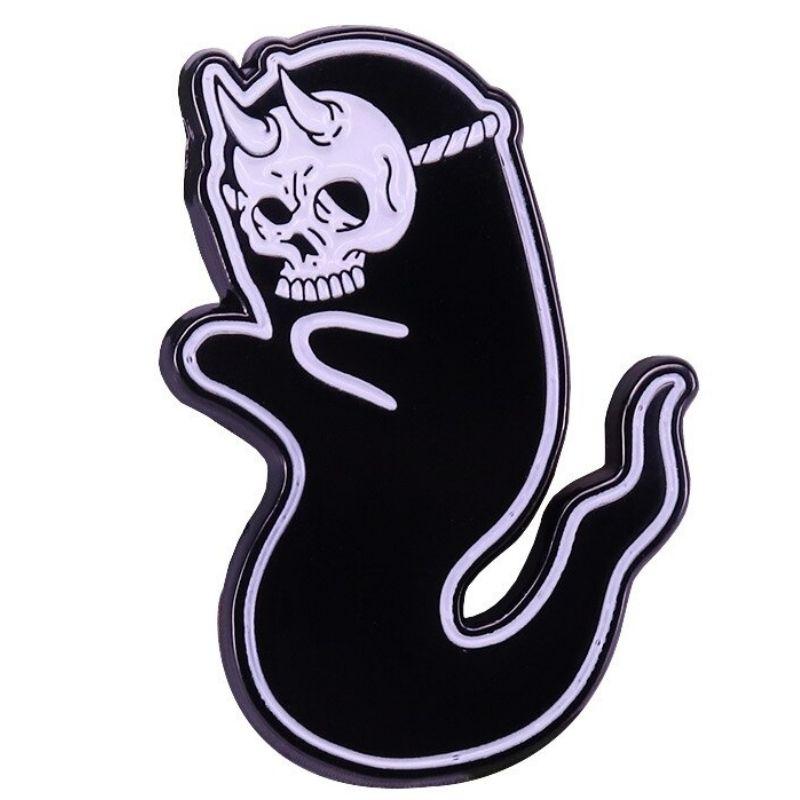 Pin's Tête de Mort <br> Design